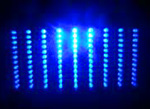 Power LED Fluter - blau